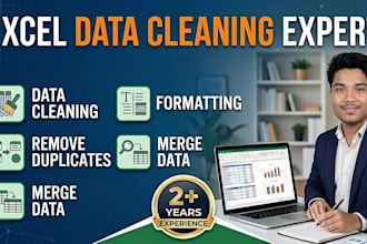 clean, format, marge, remove duplication, vlookup excel data