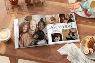 design a high end luxury coffee table book for print ready PDF