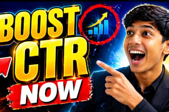 design clickable viral youtube thumbnails for more views