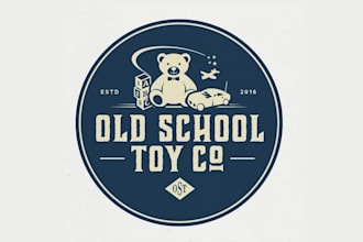 create consulting kids sports logo for a toy company