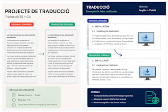 traducción y adaptación profesional de textos es  cat rápida y natural