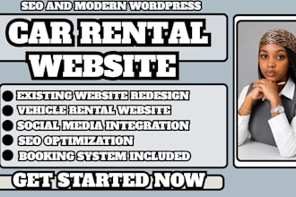 car rental website, car hire website, vehicle rental website, car booking site