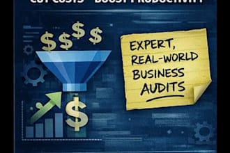 find inefficiencies in your business and help you save money