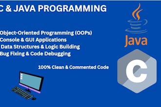 do basic c and java programming assignments