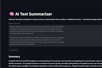build text summarization, classification, or sentiment analysis