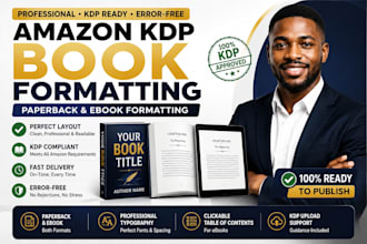 do amazon kdp formatting book formatting paperback kindle ebook formatting