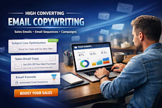 write sales email copy and email sequences that convert