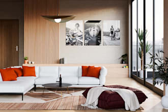 design luxury photorealistic interiors
