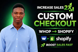integrate whop checkout with shopify and fix checkout issues