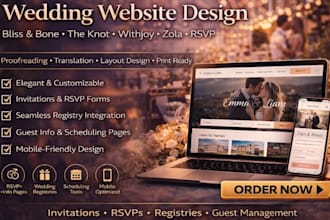 design bliss and bone wedding website the knot withjoy rsvp zola wedding website