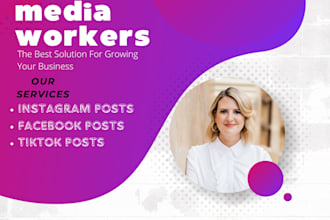 make social media posts