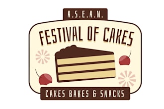design restaurant super cakes food brand logo