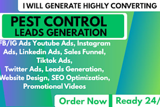 pest control lead residential pest leads pest control clients recurring service