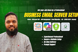 setup and configure zimbra mail server