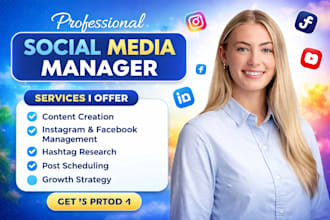 social media marketing manager social media content creator social media manager