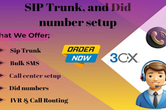 asterisk 3cx did number twilio voip telnyx twilio flex call center