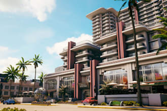 build realistic roblox map city tycoon and simulator map for your game