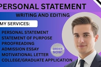edit personal statement statement of purpose  graduate application proofreading