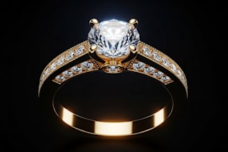 do 3d jewelry design, jewelry cad modeling and realistic rendering