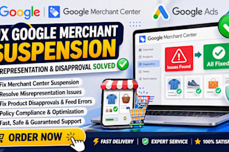 fix google merchant center errors and disapproved products