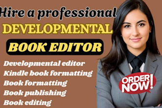 do book editing and formatting, kindle formatting and development book editor