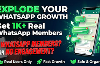 grow and promote your whatsapp followers whatsapp channel whatsapp member SMS