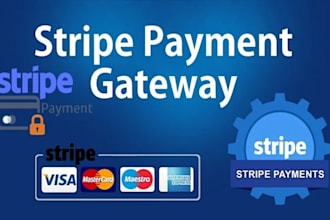 setup payment gateway for stripe, paypal, skrill, wise, shopify, payoneer