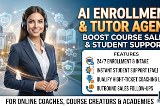 create ai education assistant for coaches online academies ai voice agent