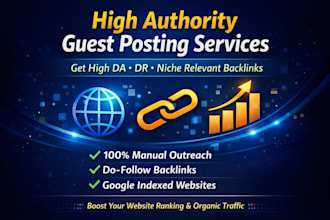 do off page SEO and guest posting backlinks