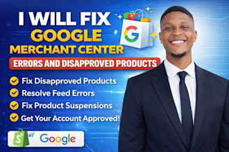 fix google merchant center errors and disapproved products feed