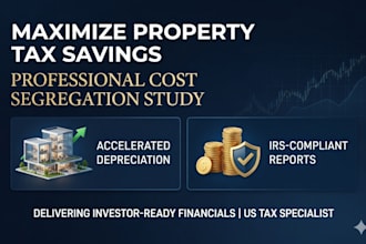 perform a professional cost segregation study for tax savings