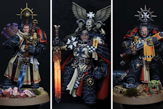 3d print and paint miniatures warhammer painting tabletop dnd miniature figure