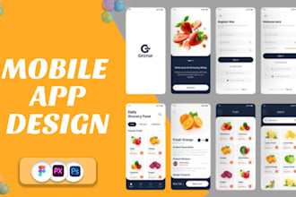 design ecommerce app UI UX in figma and framer prototype