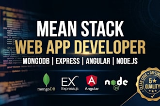 build a full stack web application using mean stack