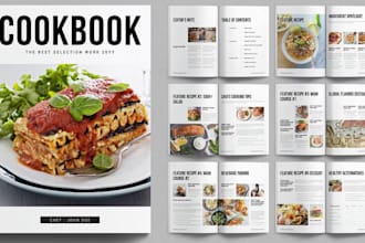 design ebook layout, modern menu and canva templates for your brand