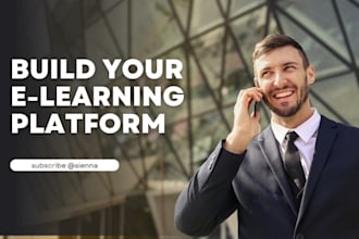 design custom learndash wordpress website with responsive elearning redesign