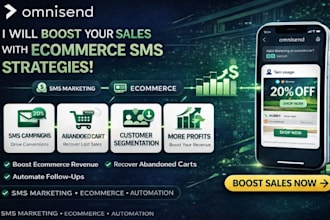 setup omnisend CRM integration automation system for ecommerce sales growth