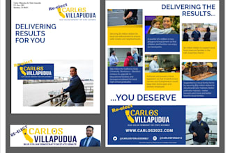 create political collateral and strategy decks