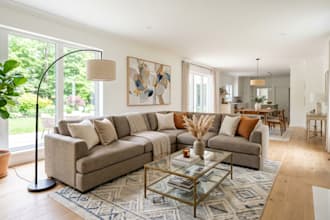 do professional virtual home staging for real estate listings