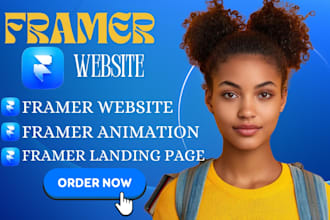 framer website develop framer website design framer motion framer landing page