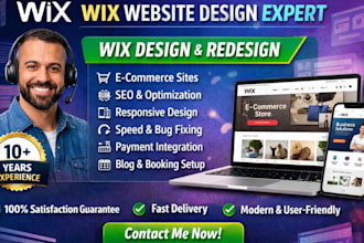 build wix website wix website design wix website redesign wix website