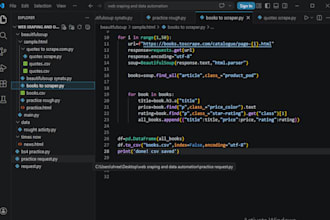 scrape any websites data and deliver clean CSV using python beautifulsoup
