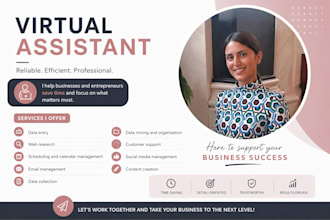 be your reliable virtual assistant for everyday admin support