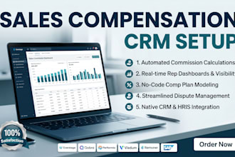 setup sales compensation crm via everstage qobra performio visdum remuner sap