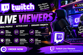 promote your twitch live stream to boost viewers and engagement