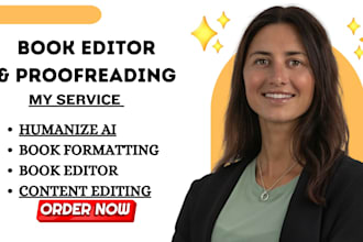 provide developmental, line edit, proofread, fiction, romance, and sci fi novel