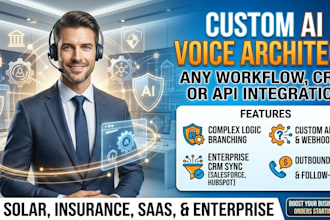 develop advanced conversational ai voice assistants API and CRM integrations