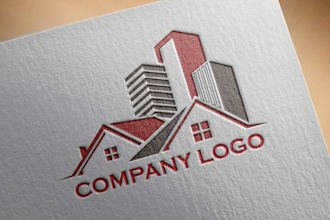 do brand house, construction company logo design