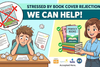 fix error, modify, resize rejected book cover for amazon KDP