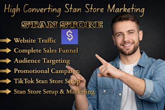 do stan store setup digital product stan store marketing stan store design